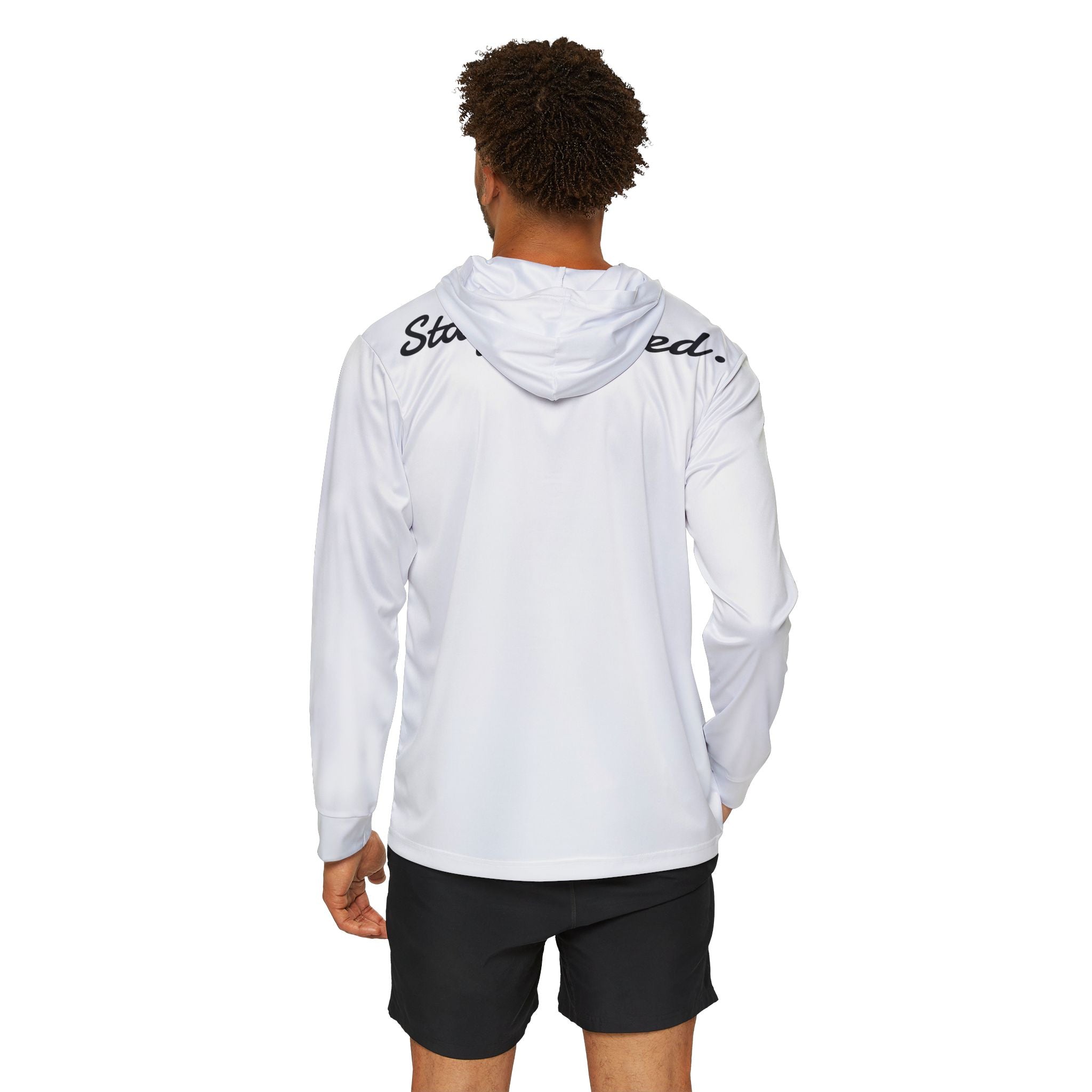 Stay Rooted Hoodie — Tree Logo Men's Sports Warmup Hoodie