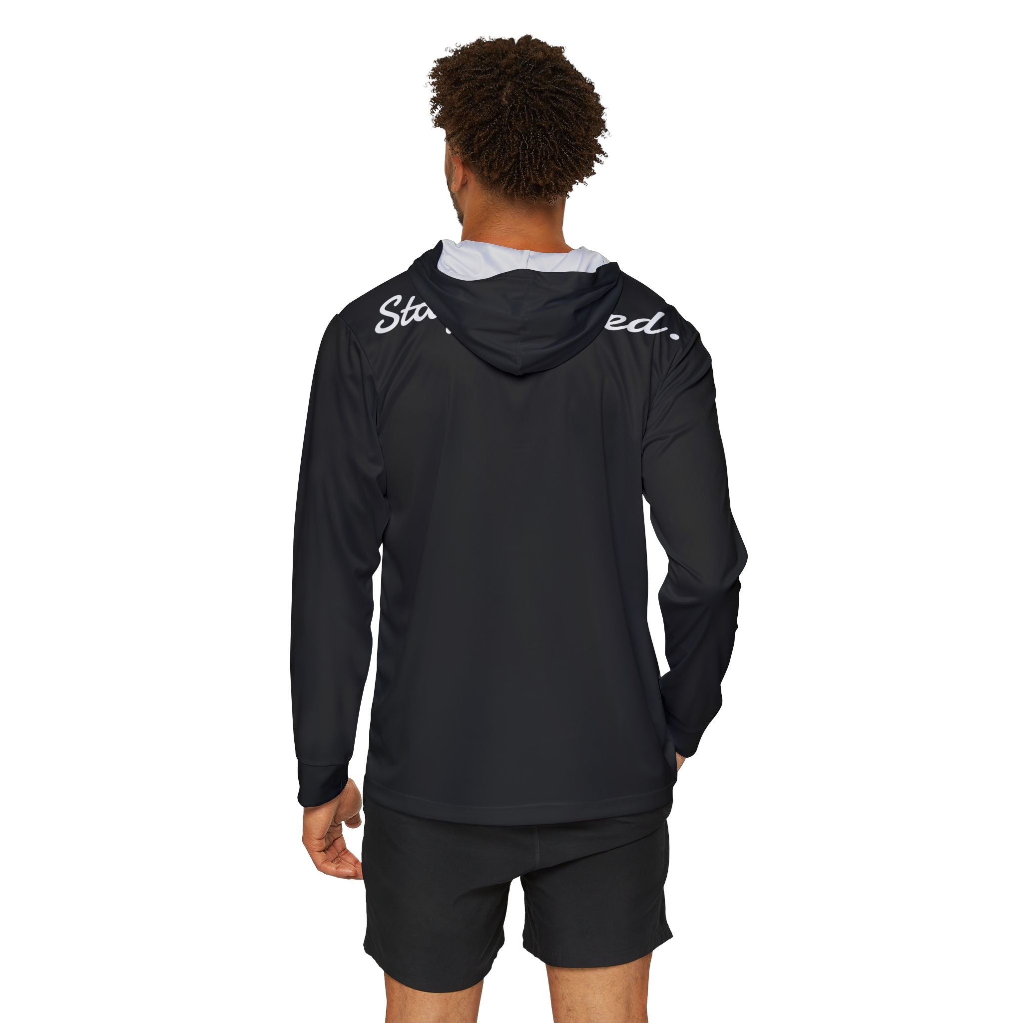 Stay Rooted Hoodie — Tree Logo Men's Sports Warmup Hoodie