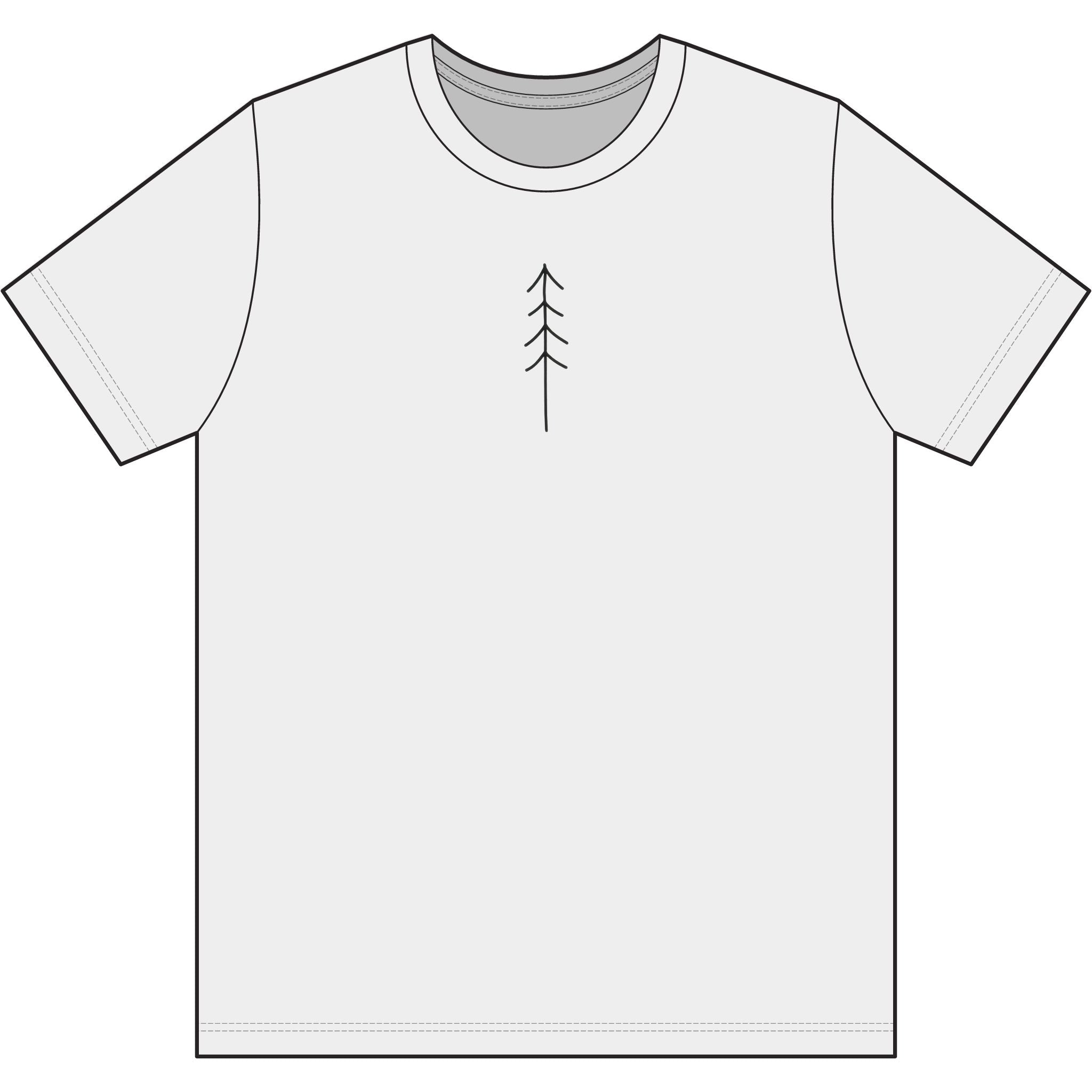 Move With Intention T-Shirt — Performance Tee with "Stay Rooted" Back Script