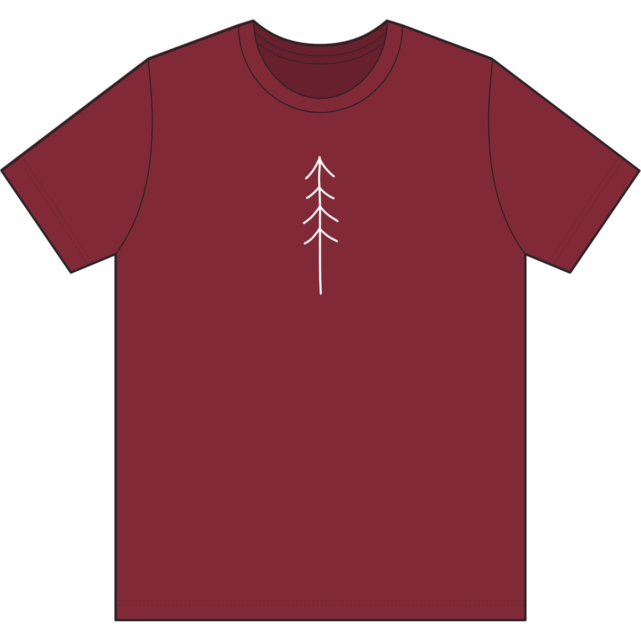 Move With Intention T-Shirt — Performance Tee with "Stay Rooted" Back Script