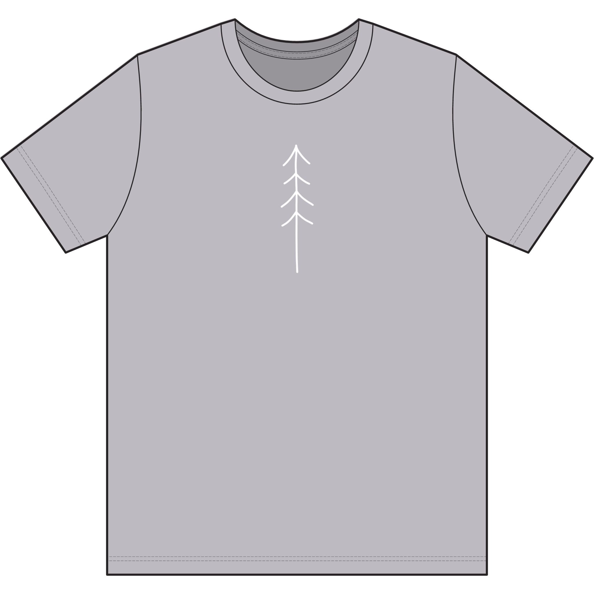 Move With Intention T-Shirt — Performance Tee with "Stay Rooted" Back Script