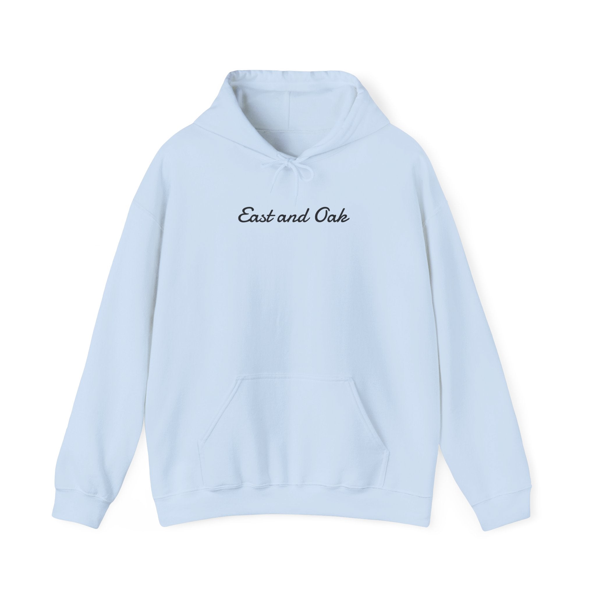 Stay Rooted Tree Hoodie — "Move with Intention" Minimal Logo Hooded Sweatshirt
