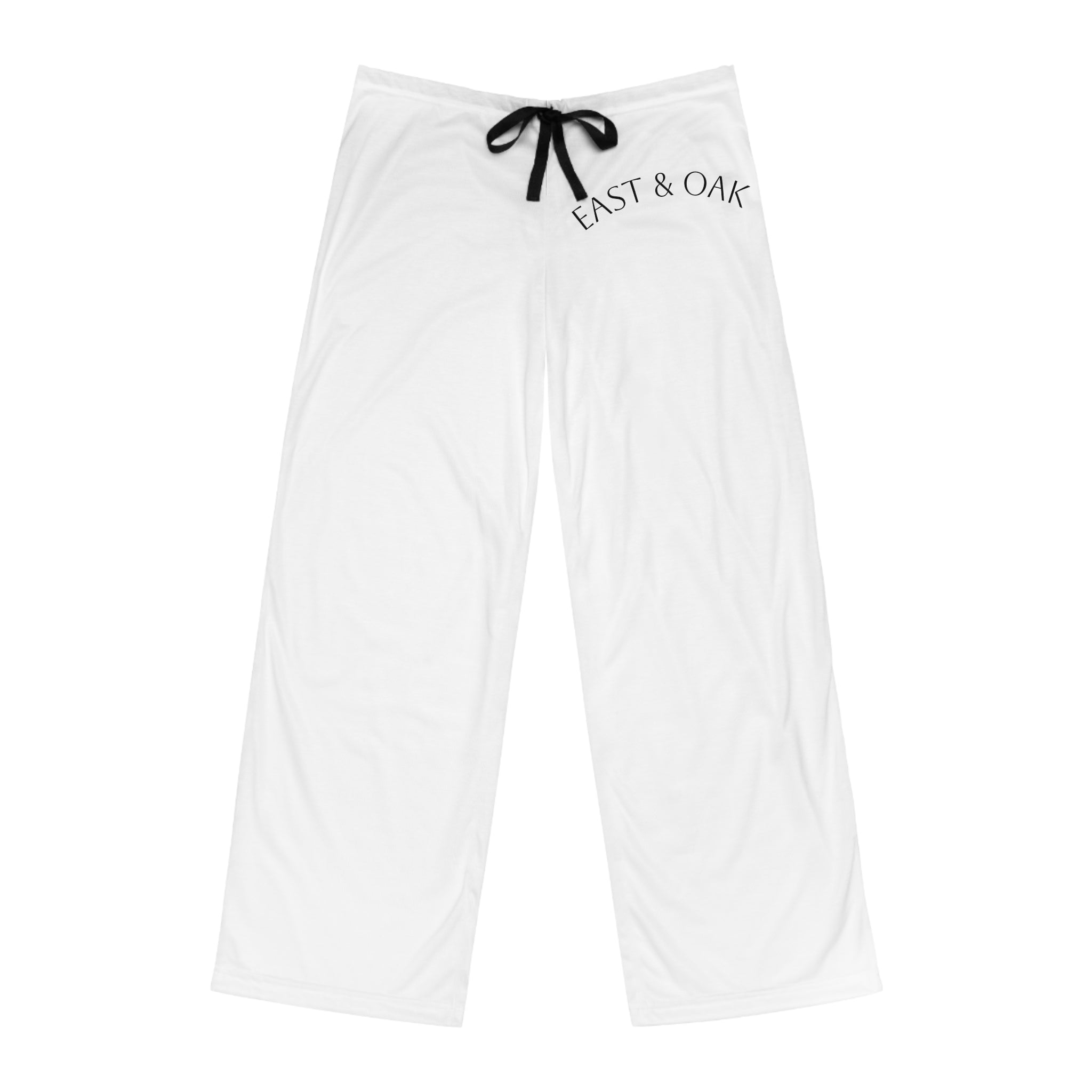 East & Oak Men's Pajama Pants — Minimal Monogram Lounge Pants