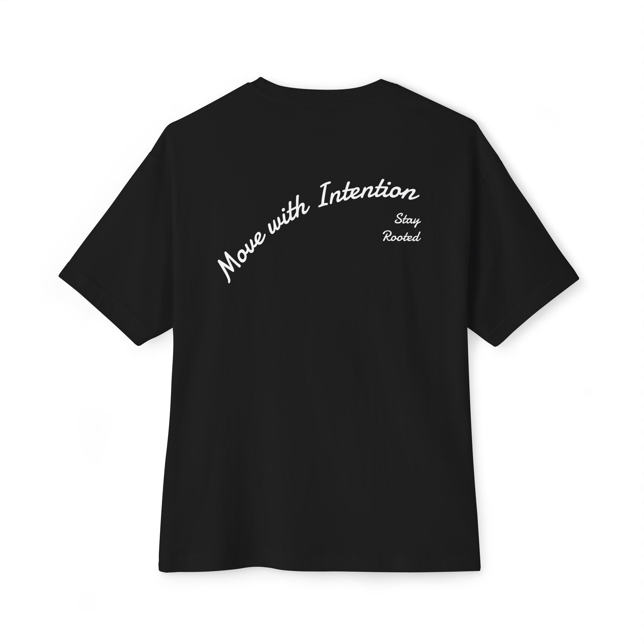 East and Oak Logo Boxy Tee — Minimalist Oversized Graphic T-Shirt