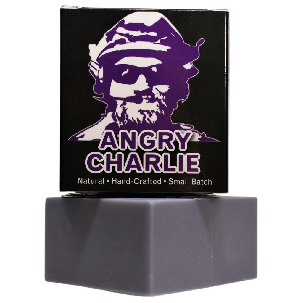 Angry Charlie Natural Soap - Vanilla Cedarwood Cologne